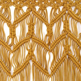 Жълта завеса за врата 90x200 cm Macarena – douceur d'intérieur