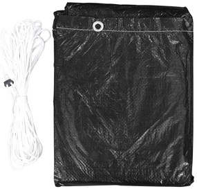 Калъф градинска мебел с 6 капси за газово барбекю 170x90x60 см Zacharia