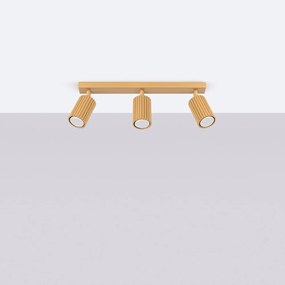 Прожектор в златист цвят 6,5x45 cm Gleam – Sollux