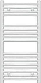 Novaservis - Лира за баня (стълбовидна) 365W/230V 90x45 cm, бяла, заоблена