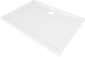 Mexen Flow правоъгълна тънка душ корито 90 x 80 см, бял гланц - 46R108090