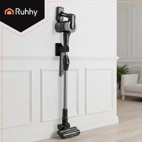 Вертикална безжична прахосмукачка Ruhhy 2в1 с акумулаторна батерия и ръчен модул