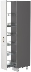 Подов шкаф Висок Tahoma K21-30-1KZ-White matte