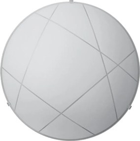 Плафониера МИКАДО, ø400, бял мат, 2xE27
