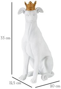 Статуетка от полирезин 33 cm Dog – Mauro Ferretti