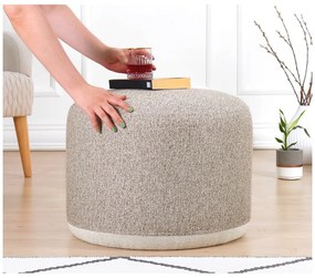 Бежова табуретка Cedre – Artie