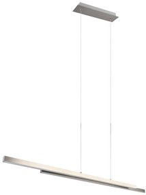 LED висящо осветително тяло сребристо Odio – Trio