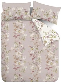 Розово единично памучно спално бельо 135x200 cm Francesca Floral – Bianca