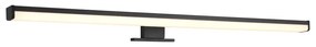 Матово черно LED осветление за стена (дължина 60 см) Lino - Trio