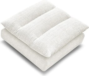 Бяла шенилова табуретка Neil – Bobochic Paris