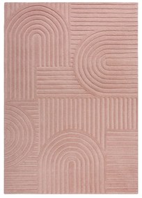 Розов вълнен килим , 160 x 230 cm Zen Garden - Flair Rugs