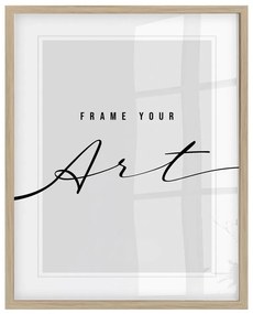 Стояща/висяща рамка в естествен цвят 12x17 cm Beech – knor