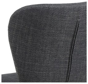 Тъмносиви трапезни столове в комплект от 2 броя Batilda - Actona