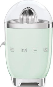 Електрическа цитрус преса Smeg CJF11PGEU, 70 W, Антикапкова система, Противоплъзгаща се основа, Пастелно зелен