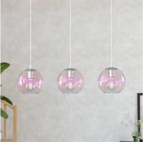 Eglo 901919 - Полилей на кабел ARISCANI 3xE27/60W/230V лъскав хром