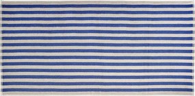 Синя/кремава хавлиена кърпа от органичен памук от тери 70x140 cm Arto – Blomus