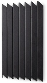 Черна метална стенна закачалка Sensu – Spinder Design