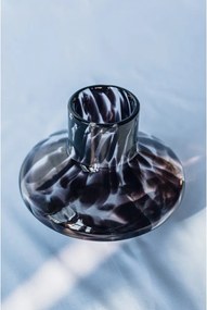 Кафява стъклена ръчна изработка ваза (височина 28 cm) Glom – noo.ma