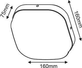 Аплика Градина LED Kimi Oval