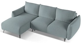 Светлосин ъглов диван (ляв ъгъл) Malie – Makamii