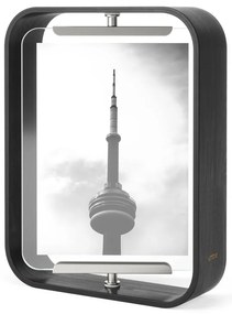 Черна дървена стояща рамка 19x24 cm Bellwood – Umbra