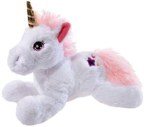 Heunec - Плюшена играчка Бял еднорог, 30 см. 351578