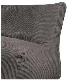 Пуф от рипсено кадифе в цвят горчица Sofa Seat Lounge – SLOWDOWN