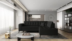 Ъглов диван Lanvin-Right-Black