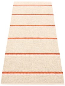 Пътека за открито и закрито в тухлен и кремав цвят 70x180 cm Olle Brick Cream – Pappelina