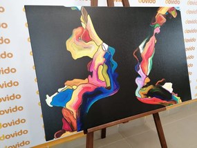 Картина на платно – Абстрактни лица на човешки същества