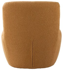 Жълто кресло от плат букле Ada – Leitmotiv