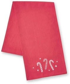 Памучна покривка с коледен мотив 32x220 cm Candy Cane – Catherine Lansfield