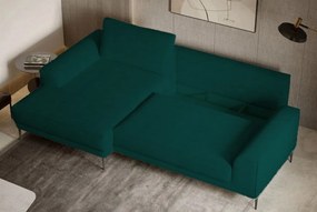 Ъглов диван Holland Mini-зелен-десен