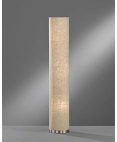 Бежова подова лампа с текстилен абажур (височина 110 cm) Thor – Fischer &amp; Honsel