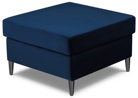 Синя кадифена табуретка Kyoto – Cosmopolitan Design