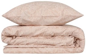 Кремаво памучно спално бельо от сатен за единично легло , 140 x 200 cm Cream - Mijolnir