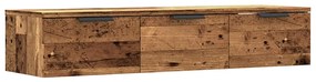 856985 vidaXL Стенни шкафове Old Wood 102x30x20 cm Инженерна дървесина