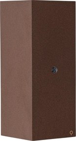 Аплик ръждивокафяв 2-светлинен GU10 AR70 IP44 със сензор светло-тъмно - Baleno