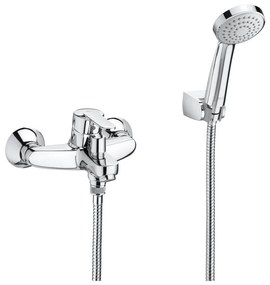 Roca A5A0125C02 - комплект за вана VICTORIA с батерия, хром лъскав