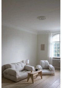 Жълт разтегателен диван 140 cm Hippo - Karup Design