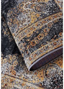 Външен килим в антрацитен и златист цвят 200x285 cm Martha – Villeroy&amp;Boch