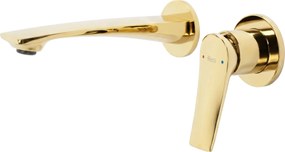 Смесител за мивка за вграждане REA VISION Gold + BOX