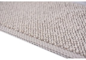 Светлосиви памучни килими за стълби в комплект от 16 бр. 25x65 cm Kumsal Bej – Vitaus