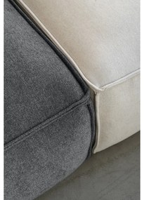 Сив ъглов диван (десен ъгъл) Flex Felix – Miuform