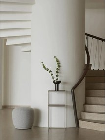 Сива ваза от неръждаема стомана (височина 21 cm) Miyabi – Blomus