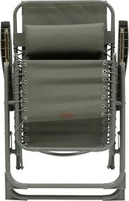 Шезлонг Hesperide Lunivia, Алуминий и Тексалин, Цвят Глина