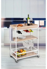 Маса за сервиране на колела 40x80 cm Rustico - Wenko