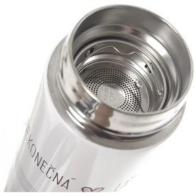 Бял термос 400 ml - Orion