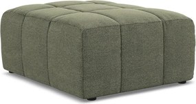 Зелена табуретка от прежда с примки от букле Aloha – Makamii