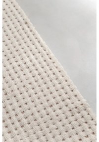 Ръчно изработен вълнен килим подходящ за пране в цвят слонова кост 140x200 cm Unexpected Wool – Lorena Canals